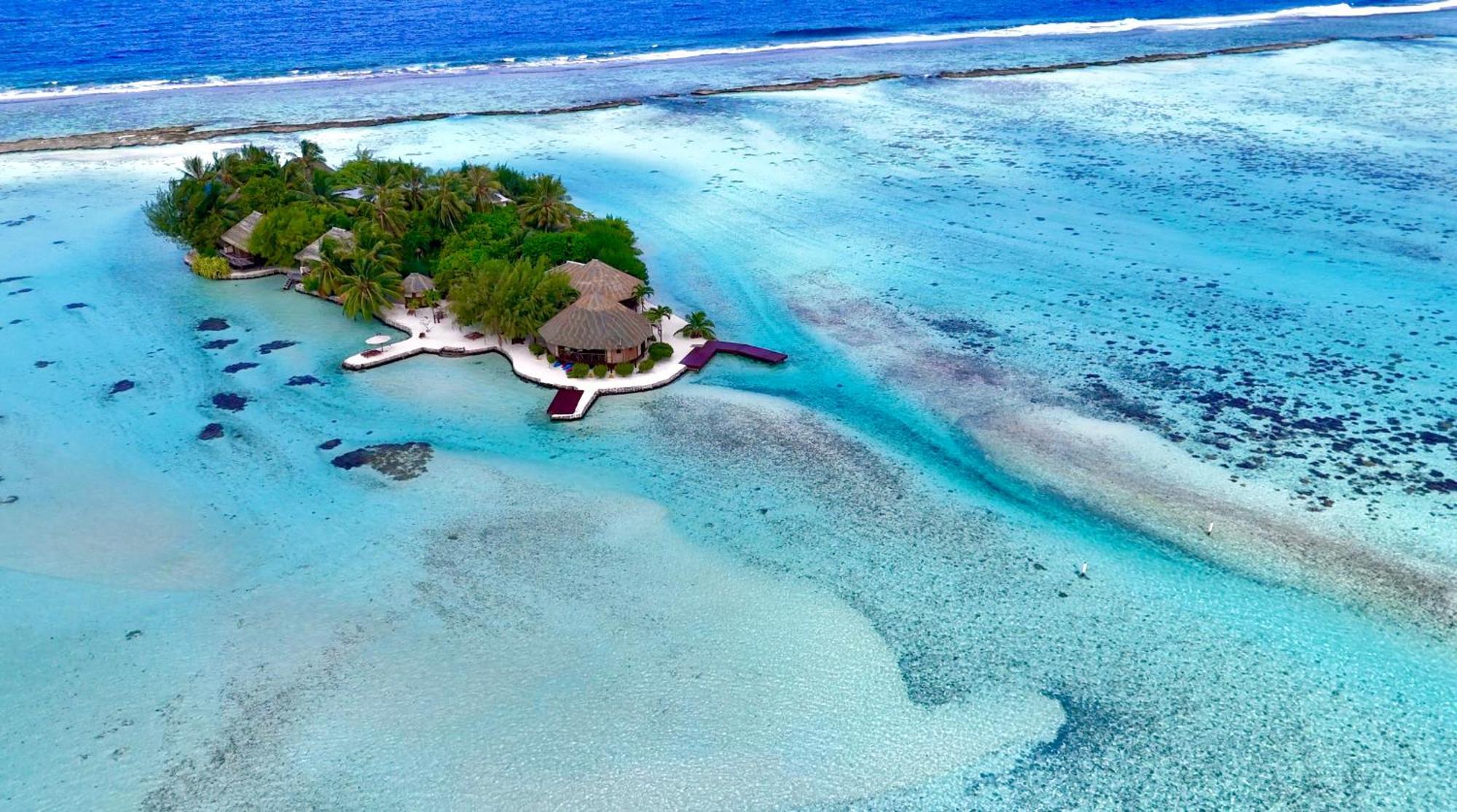 Eden Private Island Tahaa 호텔 Patio  외부 사진